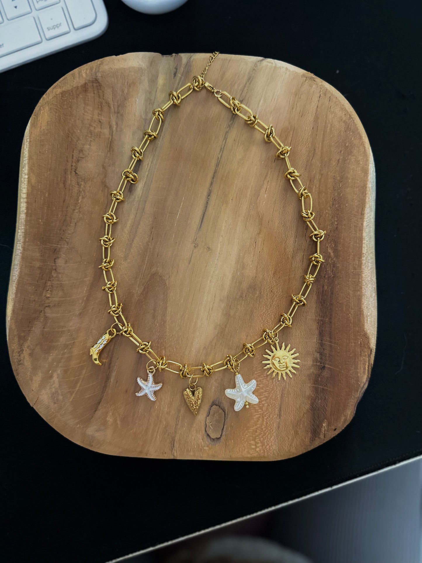 LISA | Collier Charms Personnalisable