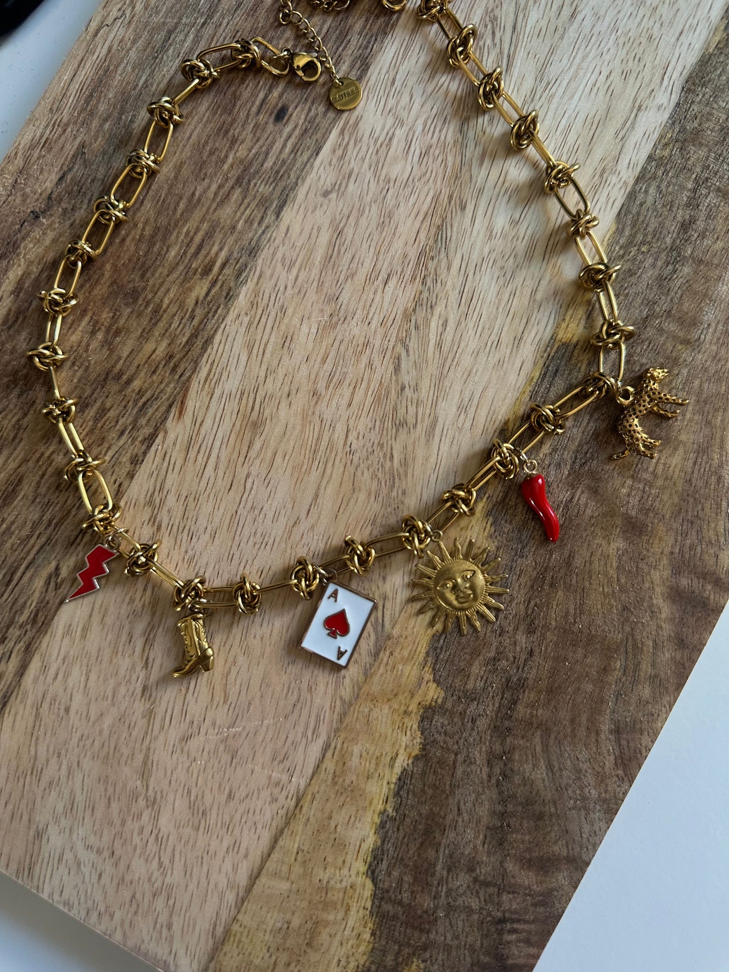 LISA | Collier Charms Personnalisable